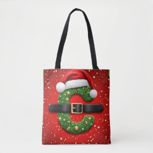 Santa Brief C Mit Weihnachtskranz Dekor 🎁 Tasche