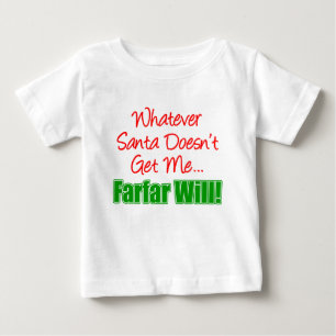 Santa bringt mich nicht weit baby t-shirt