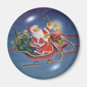SANTA BUBBLE von SHARON SHARPE Magnet