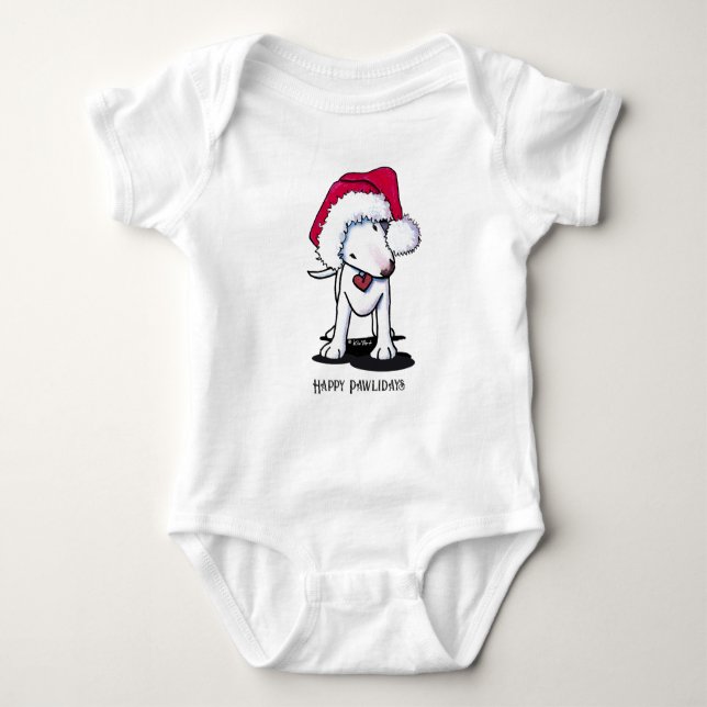 Santa Bully Baby Bodysuit Baby Strampler (Vorderseite)