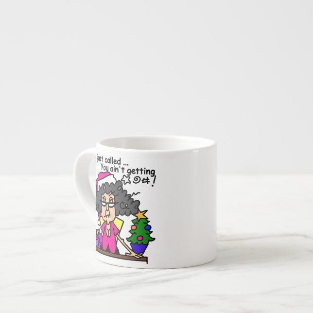 Santa Called Espressotasse (Vorderseite Links)