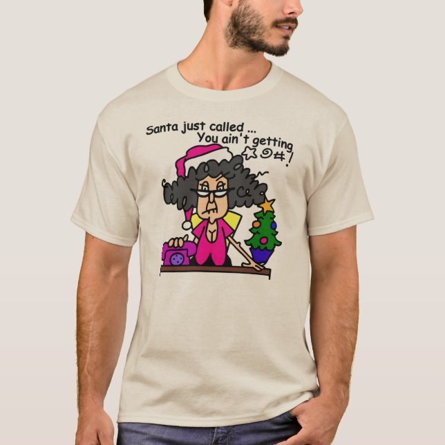Santa Called T-Shirt (Vorderseite)