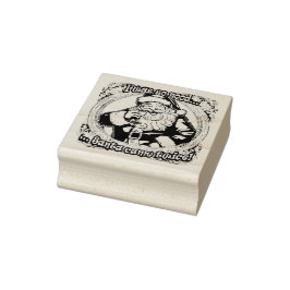 Santa Came Twice! Gummistempel