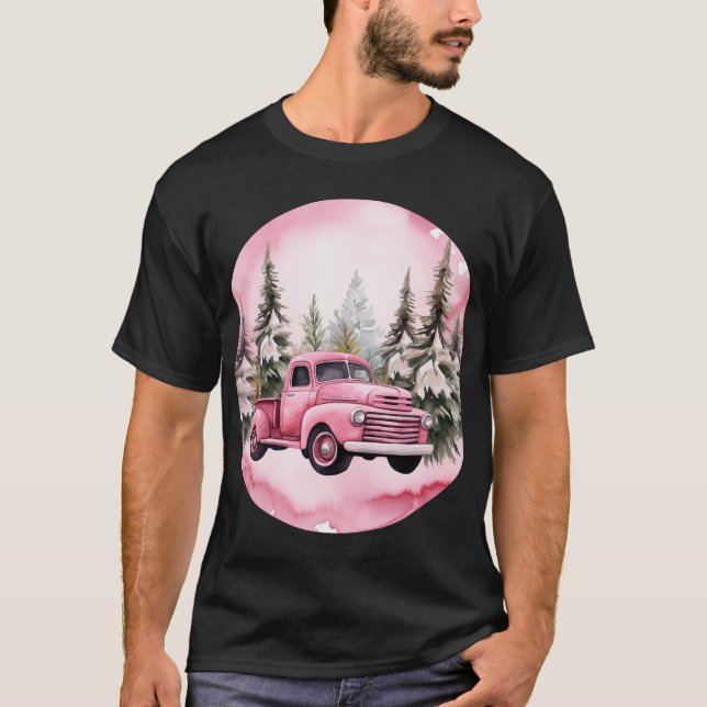 Santa Car T-Shirt (Vorderseite)