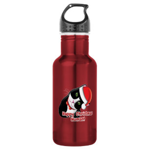 Santa Cat Edelstahlflasche