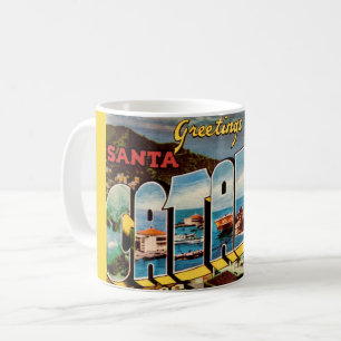 Santa Catalina Island Postkarte Kaffeetasse