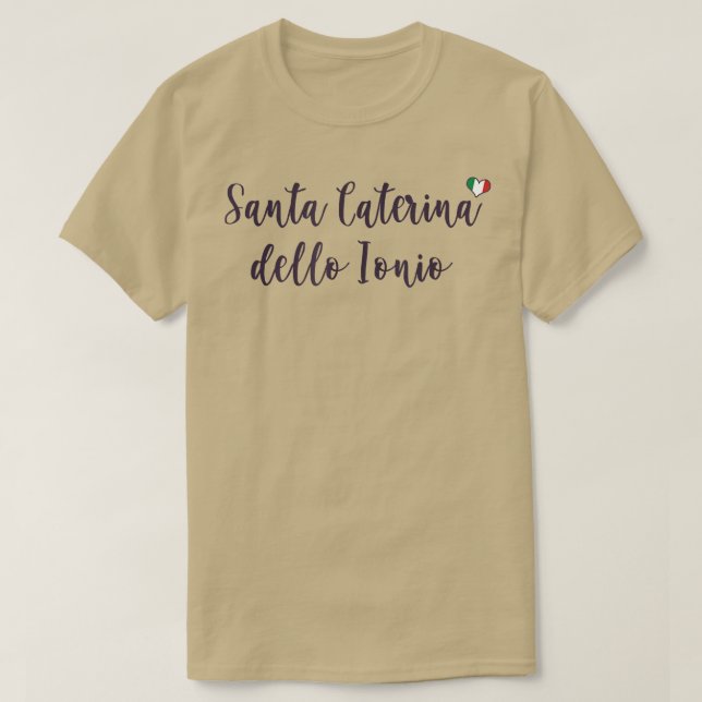 Santa Caterina dello Ionio für ihren T - Shirt (Design vorne)