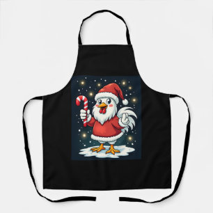 Santa Chicken Joy Schürze