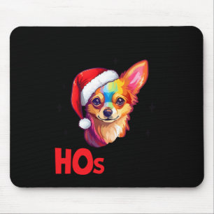 Santa Chihuahua Hund Es gibt ein paar Hos in diese Mousepad