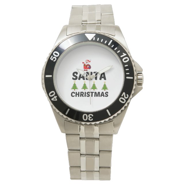 SANTA CHRISTMAS ARMBANDUHR (Vorderseite)