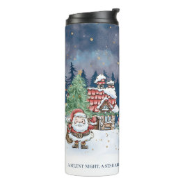 Santa Christmas Elf Rudolph Thermal Tumbler Thermosbecher