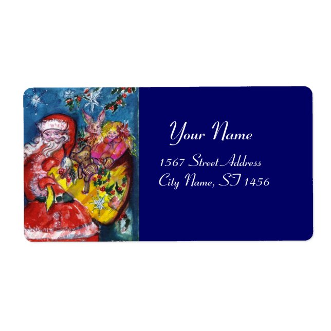 SANTA ,CHRISTMAS GIFT SACK AND TOYS (Vorne)