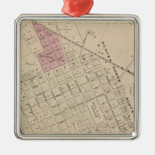 Santa Clara, CA Ornament Aus Metall