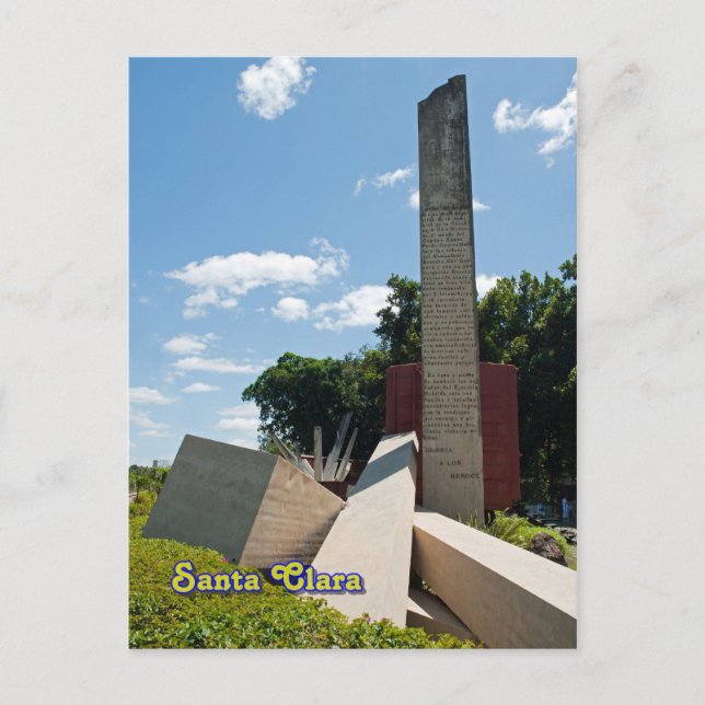 Santa Clara, Kuba - Che Guevara-Gedenkstein Postkarte (Vorderseite)