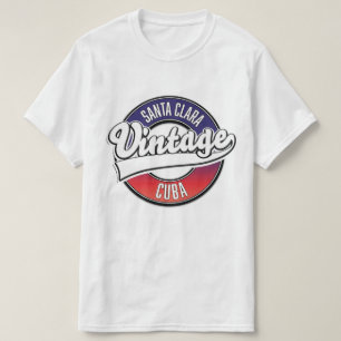 santa clara kuba vintage logo T-Shirt