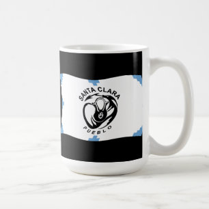 Santa-Clara-Pueblo-Flaggen-Tasse Kaffeetasse