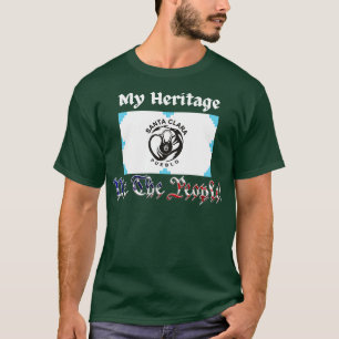 Santa Clara Pueblo Nation Stamm Flag mein Erbe w T-Shirt