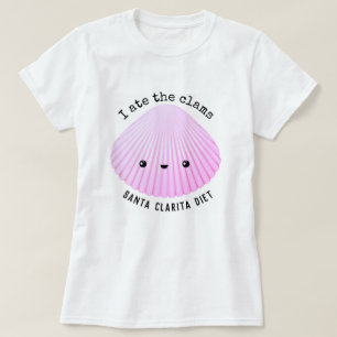 Santa Clarita-Diät aß ich die Muscheln Kawai T-Shirt
