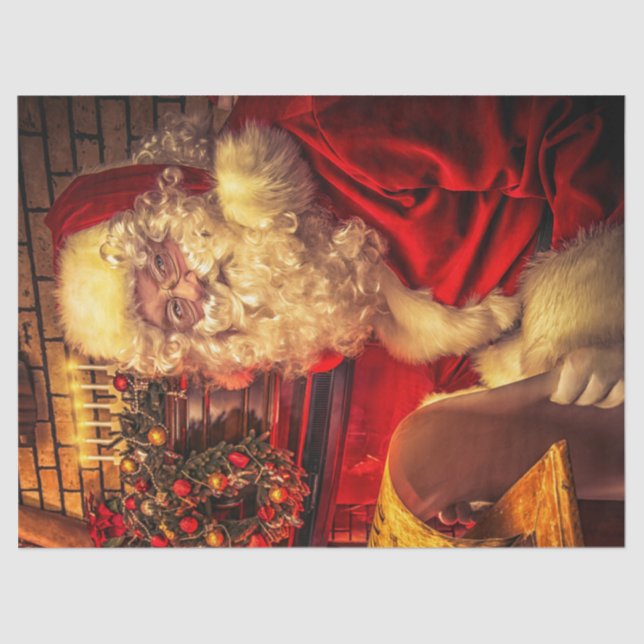 Santa Claus 4 Seidenpapier (Vorderseite)