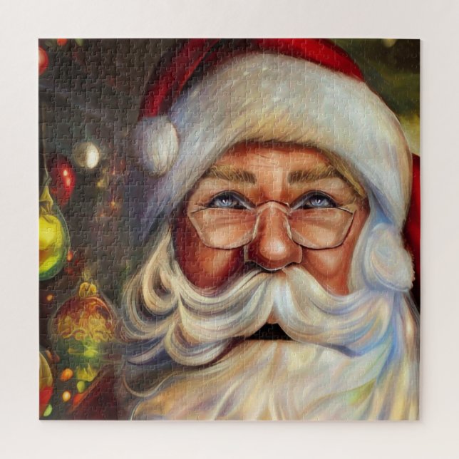 SANTA CLAUS ART JIGSAW PUZZLE (Vertikal)