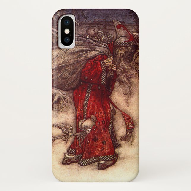 Santa Claus Arthur Rackham Case-Mate iPhone Hülle (Rückseite)