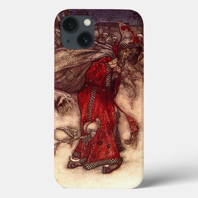 Santa Claus Arthur Rackham Case-Mate iPhone Hülle (Rückseite)