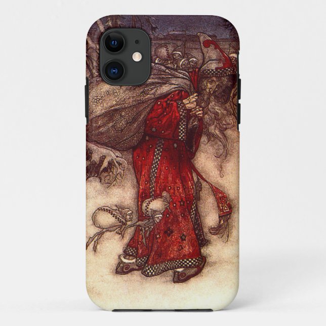 Santa Claus Arthur Rackham Case-Mate iPhone Hülle (Rückseite)
