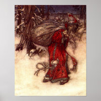 Santa Claus Arthur Rackham