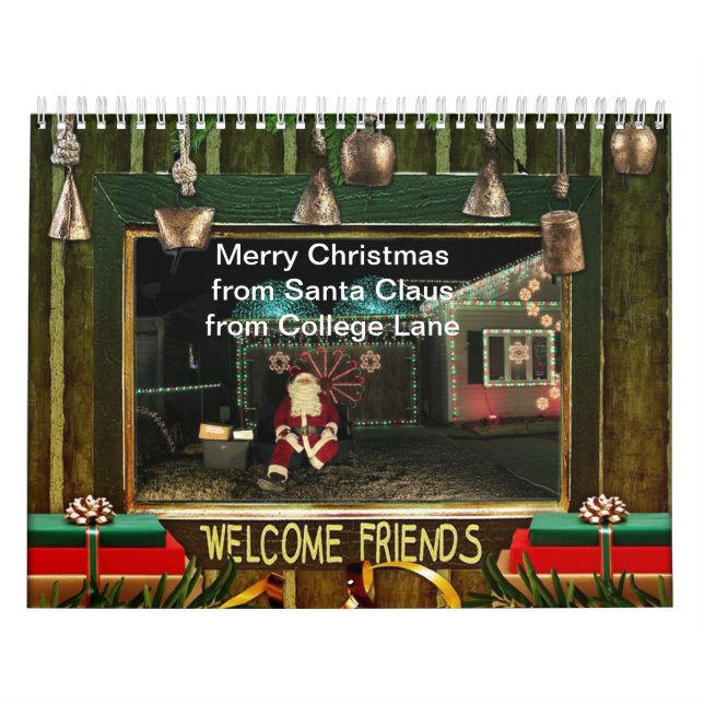 Santa Claus auf der Uni Lane Kalender (Titelbild)
