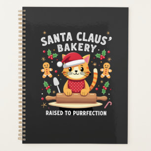 Santa Claus Bäckerei geknetet zu Purrfection Weihn Planer