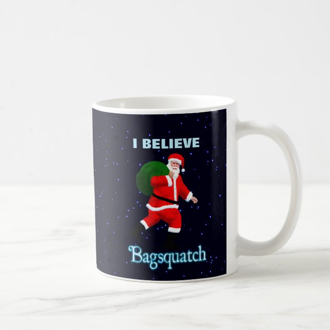 Santa Claus - Bagsquatch Kaffeetasse (Rechts)