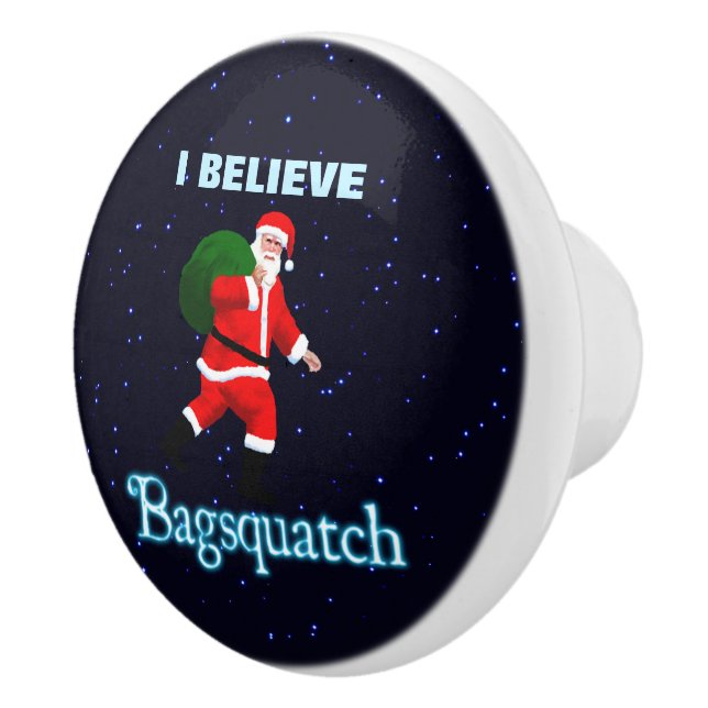 Santa Claus - Bagsquatch Keramikknauf (Rechts)