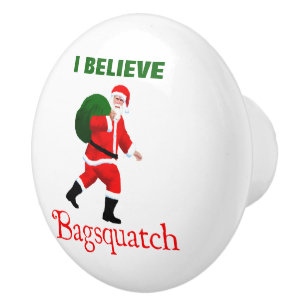 Santa Claus - Bagsquatch Keramikknauf