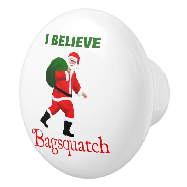 Santa Claus - Bagsquatch Keramikknauf (Rechts)