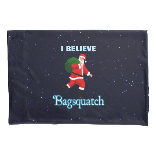 Santa Claus - Bagsquatch Kissenbezug (Vorderseite)