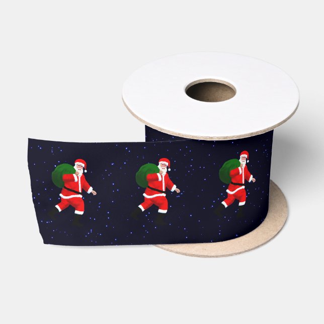 Santa Claus - Bagsquatch Satinband (Spule)