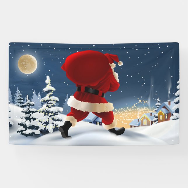 Santa Claus Banner (Horizontal)