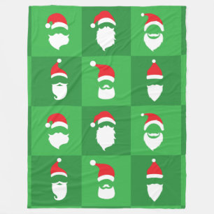 Santa Claus Bart Fleecedecke