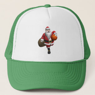 Santa Claus Basketballspieler Truckerkappe