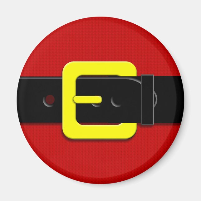 Santa Claus Belt Magnet (Vorne)