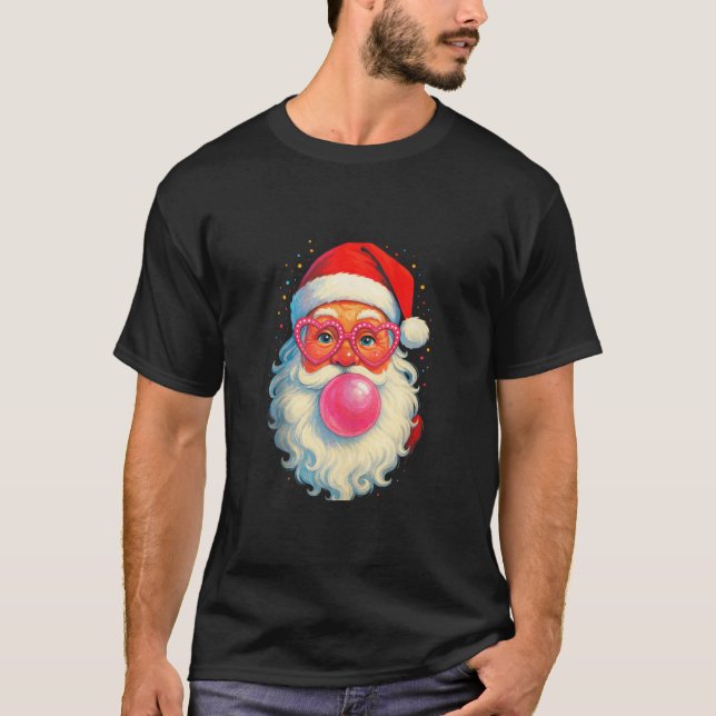 Santa Claus Blase Gum Retro Tank Top (Vorderseite)