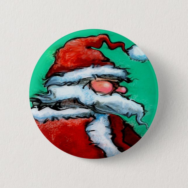 Santa Claus Button (Vorderseite)