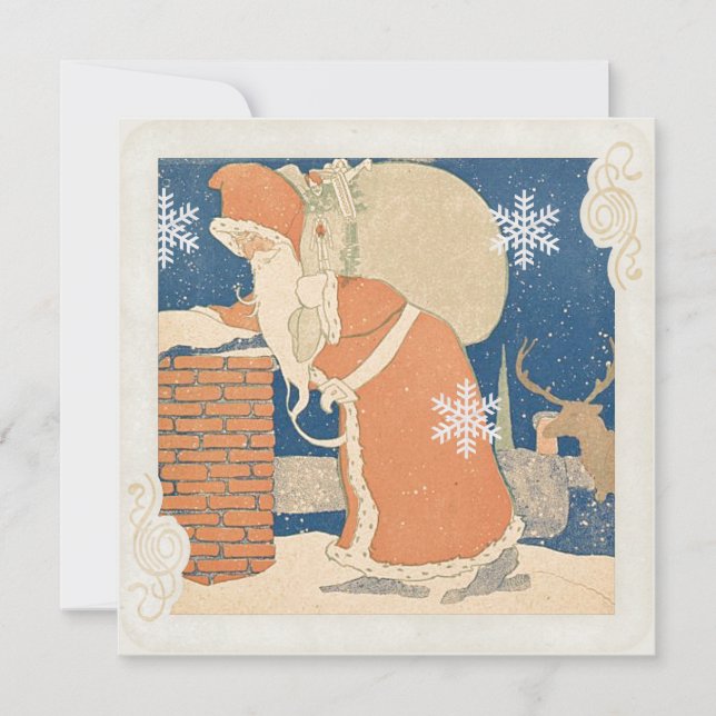 Santa Claus Chimney Weihnachten (Vorderseite)