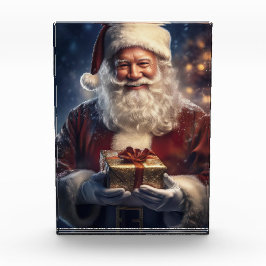 Santa Claus Christmas Card Fotoblock