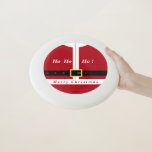 Santa Claus Christmas Frisbee<br><div class="desc">Weihnachten Frisbee mit Weihnachtsmann Design - Geschenke für jedermann - oder wählen / Fügen Sie Ihren einzigartigen Text / Name / Farbe - Make Your Special Frisbees Geschenk - Umformen und verschieben oder entfernen und fügen Sie Elemente / Text mit Anpassungs-Tool ! Design von MIGNED. Bitte schauen Sie sich meine...</div>