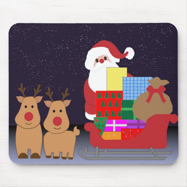 SANTA CLAUS CHRISTMAS MOUSEPAD (Vorne)
