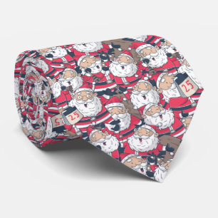 Santa Claus Christmas Neck Tie Krawatte
