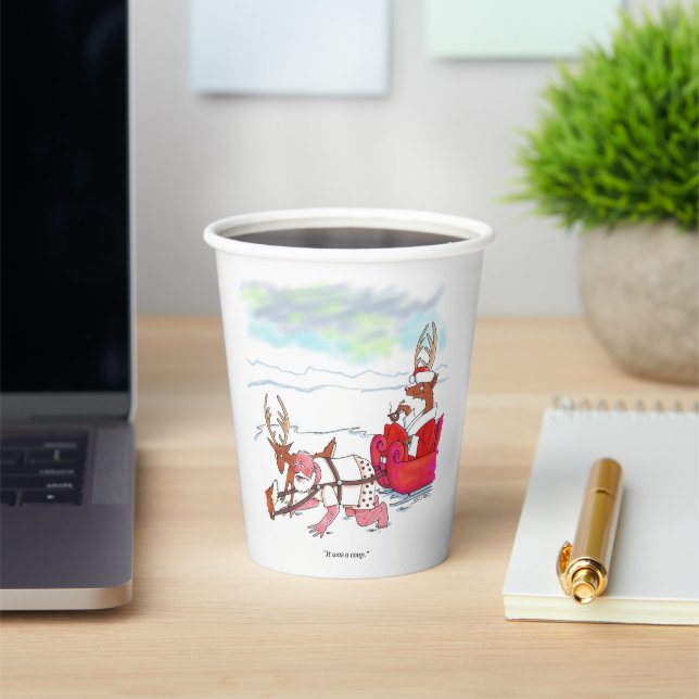 Santa Claus Coup-Papierbecher Pappbecher (InSitu)