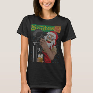 Santa Claus Craft Bierbrauer Funny Uggli Weihnacht T-Shirt