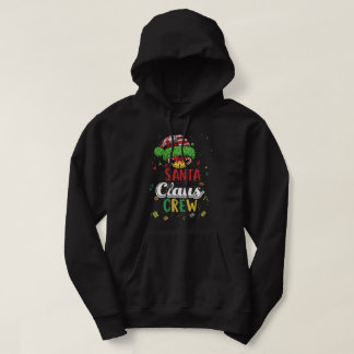 Santa Claus Crew Lustige Übereinstimmende Gruppe W Hoodie